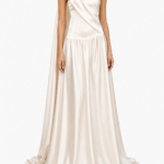 White Silk Dress